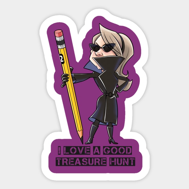 Love to Treasure Hunt Sticker by WithCharity